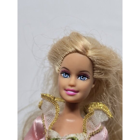 Barbie Mini Kingdom Princess And The Pauper Anneliese Mini 6" Doll- Flawed Dress - Picture 10 of 12